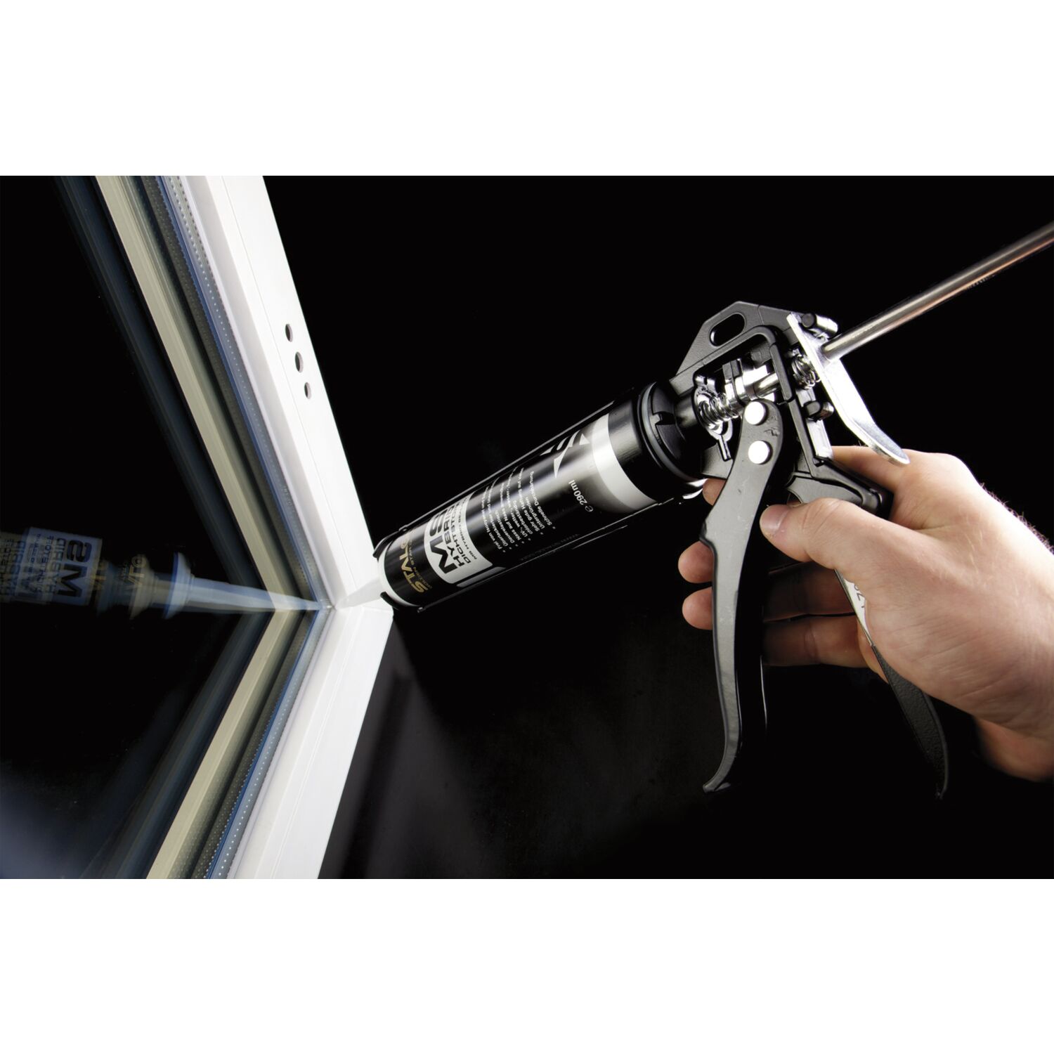 STALOC MS Hybrid 290ml glasklar