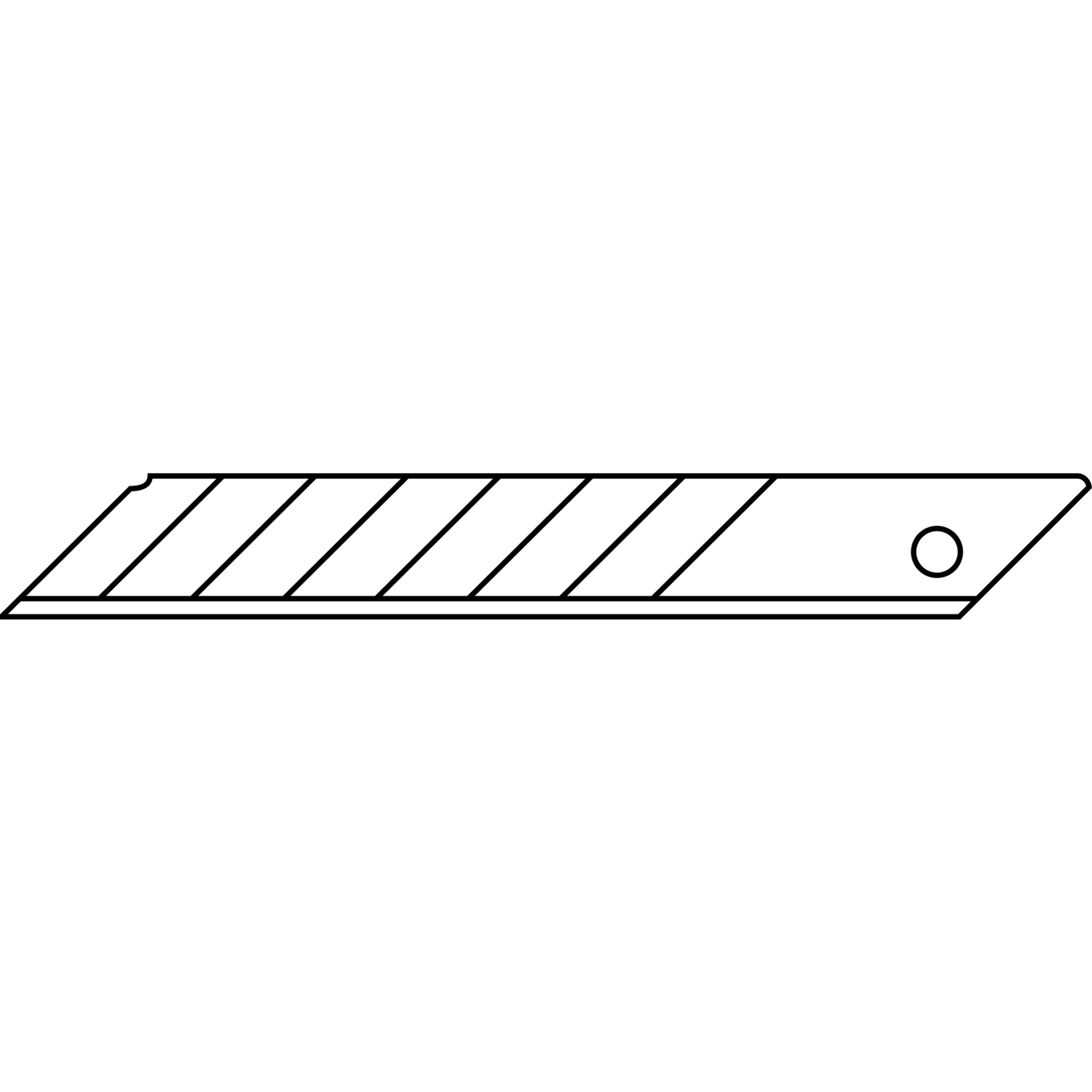 10 x Ersatzkl. box 18mm Abbrechklingen