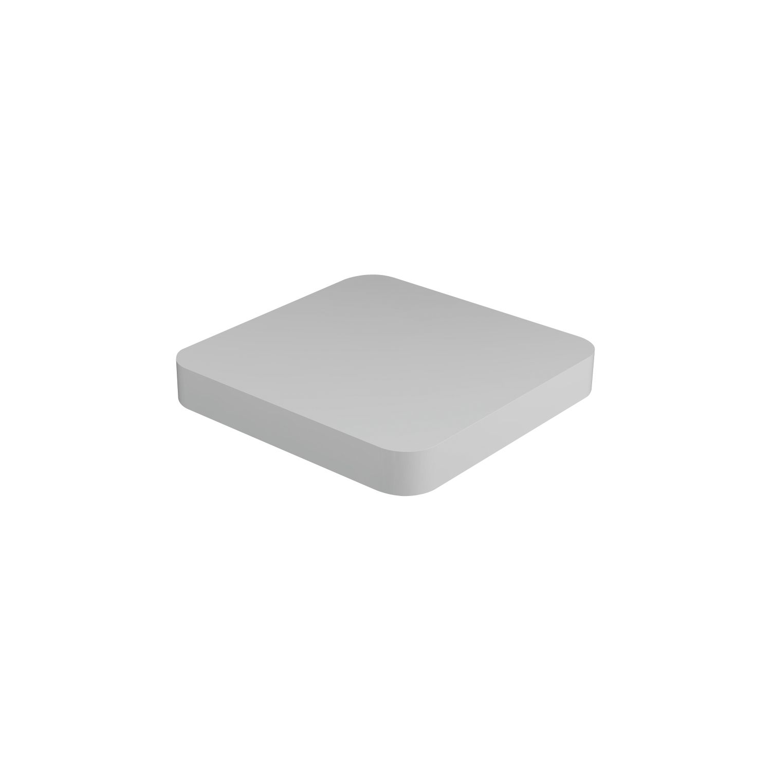 Montageplatte 70x70x3mm Kunststoff