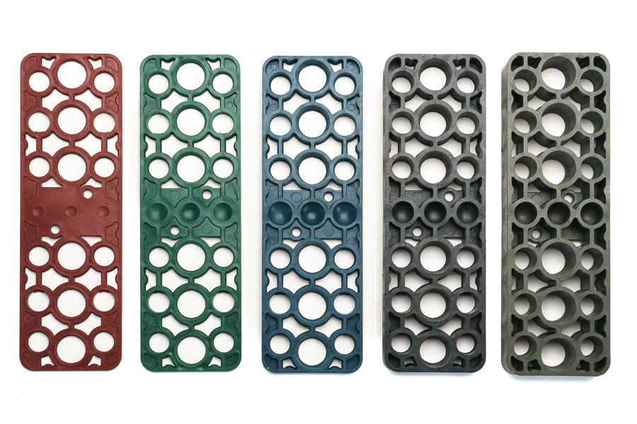 CM Gitterklötze 160x50x10 schwarz