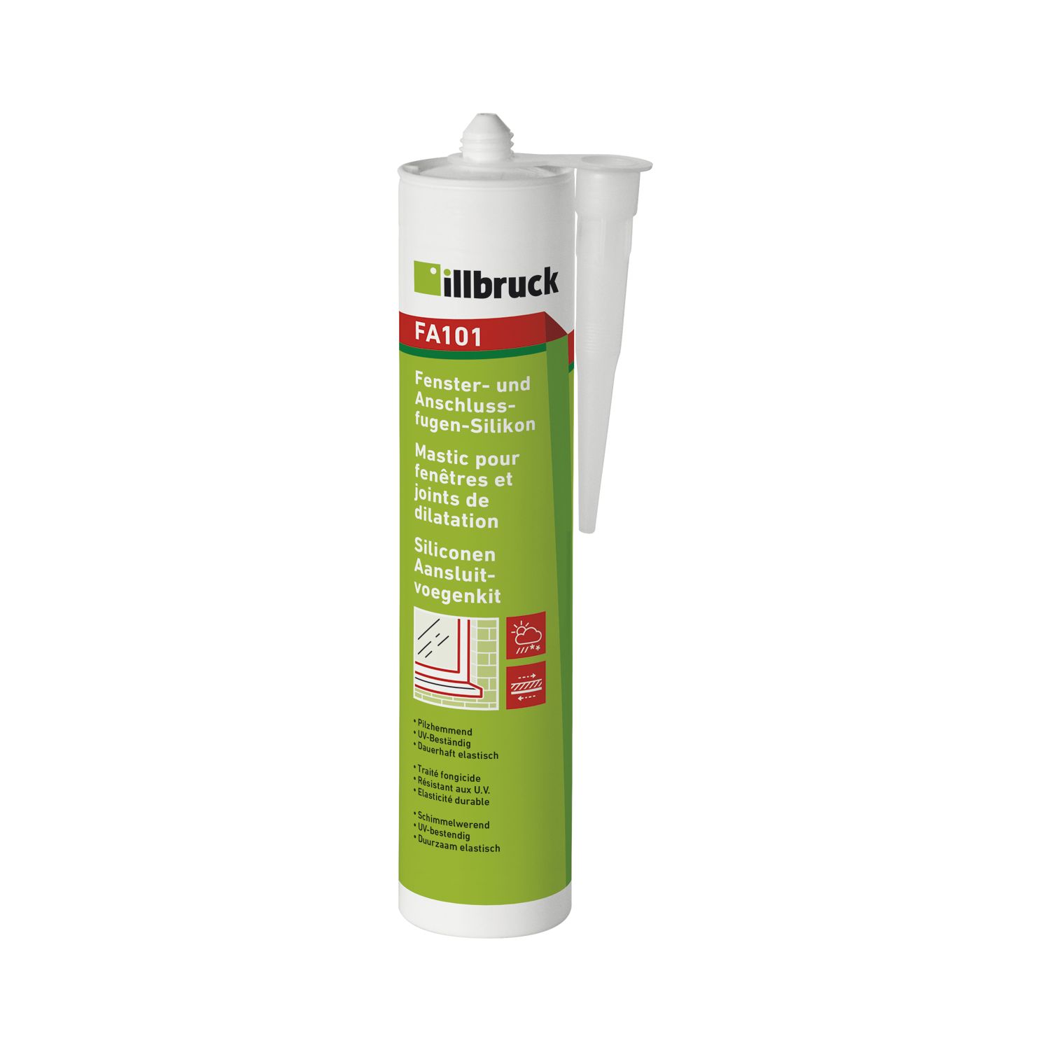 Illbruck FA101 310ml transp. AT/DE/CZ/IT
