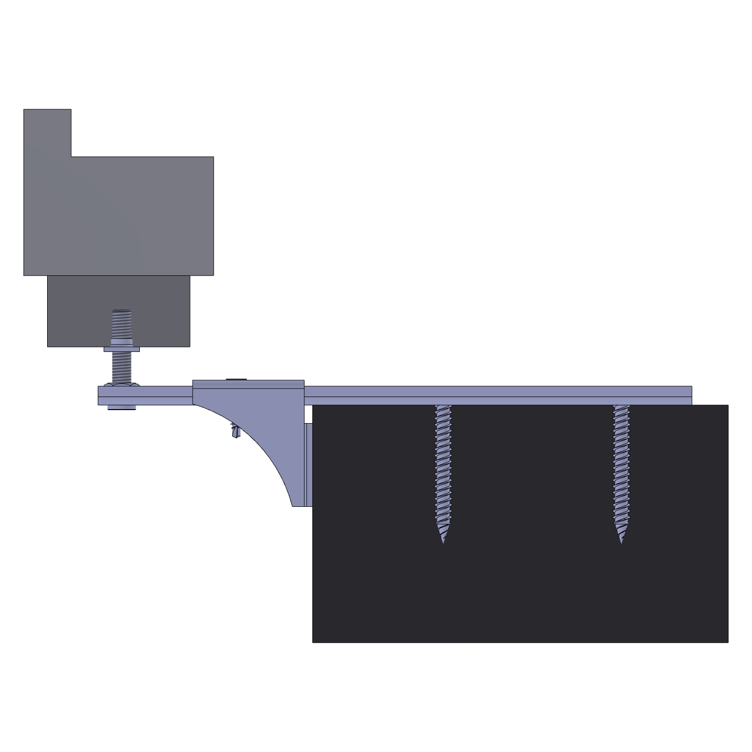 U-Stütze-50+U-Profil-2,5 mm