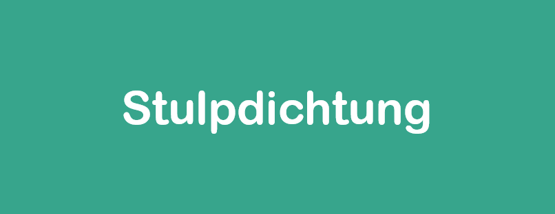 Stulpdichtung