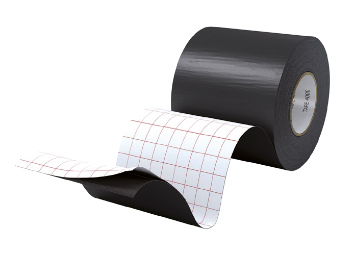 TAPE4000, Butyl + HDPE Folie 2St