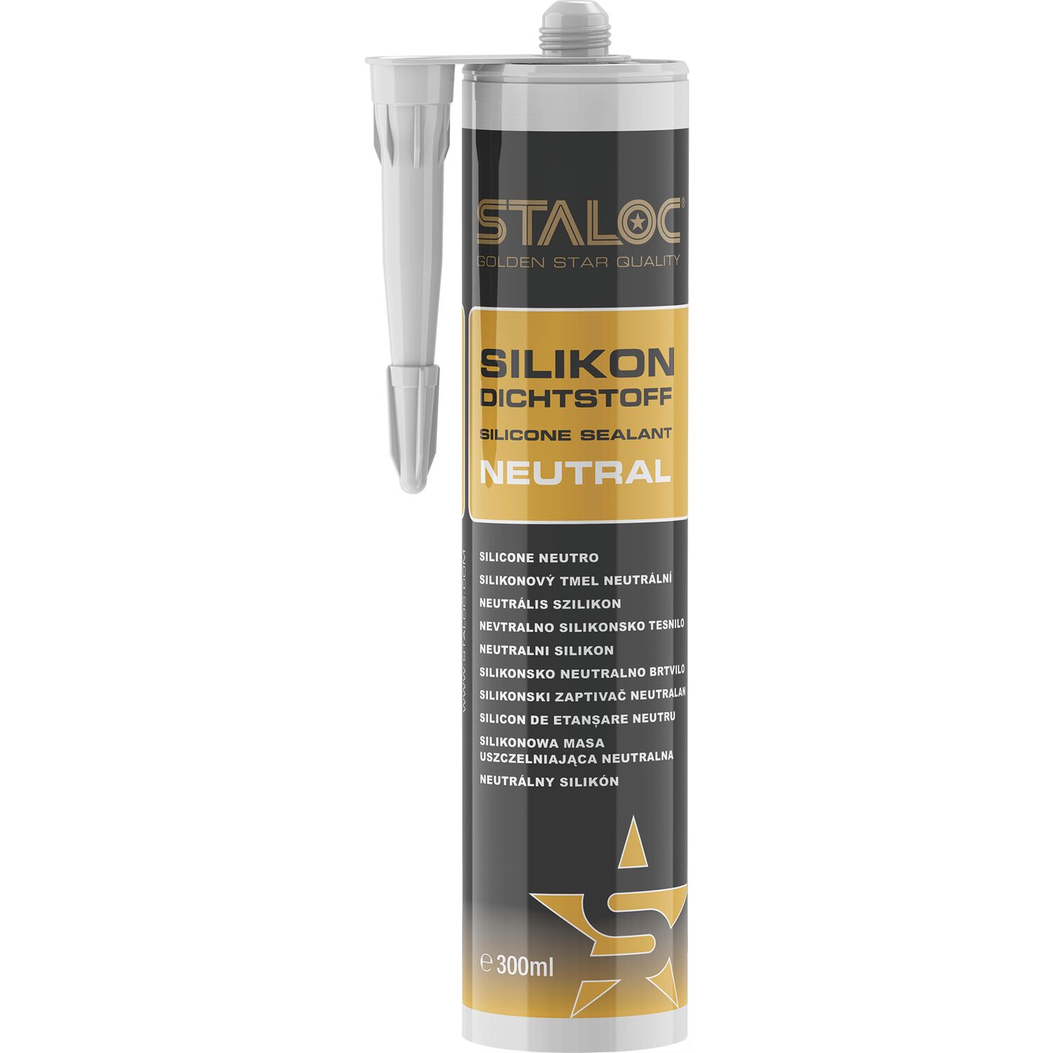 STALOC Neutralsilikon 300ml weiß