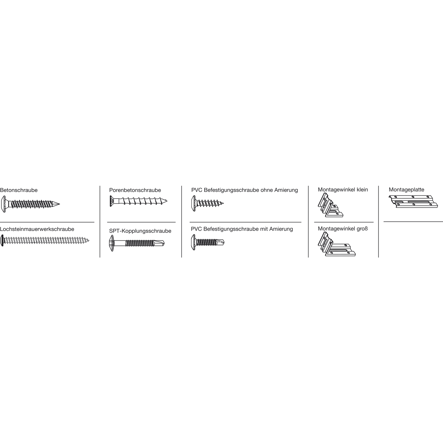 SFS JB-W120x58 Montagewinkel