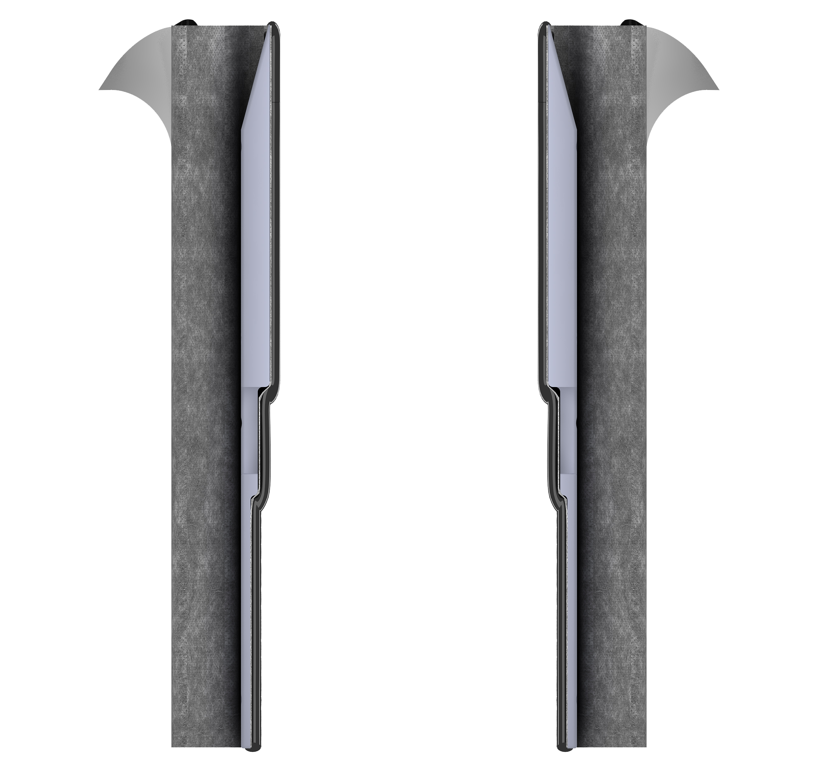 REHAU Anschlussfl, 2-teilig  L/R 20 Sets