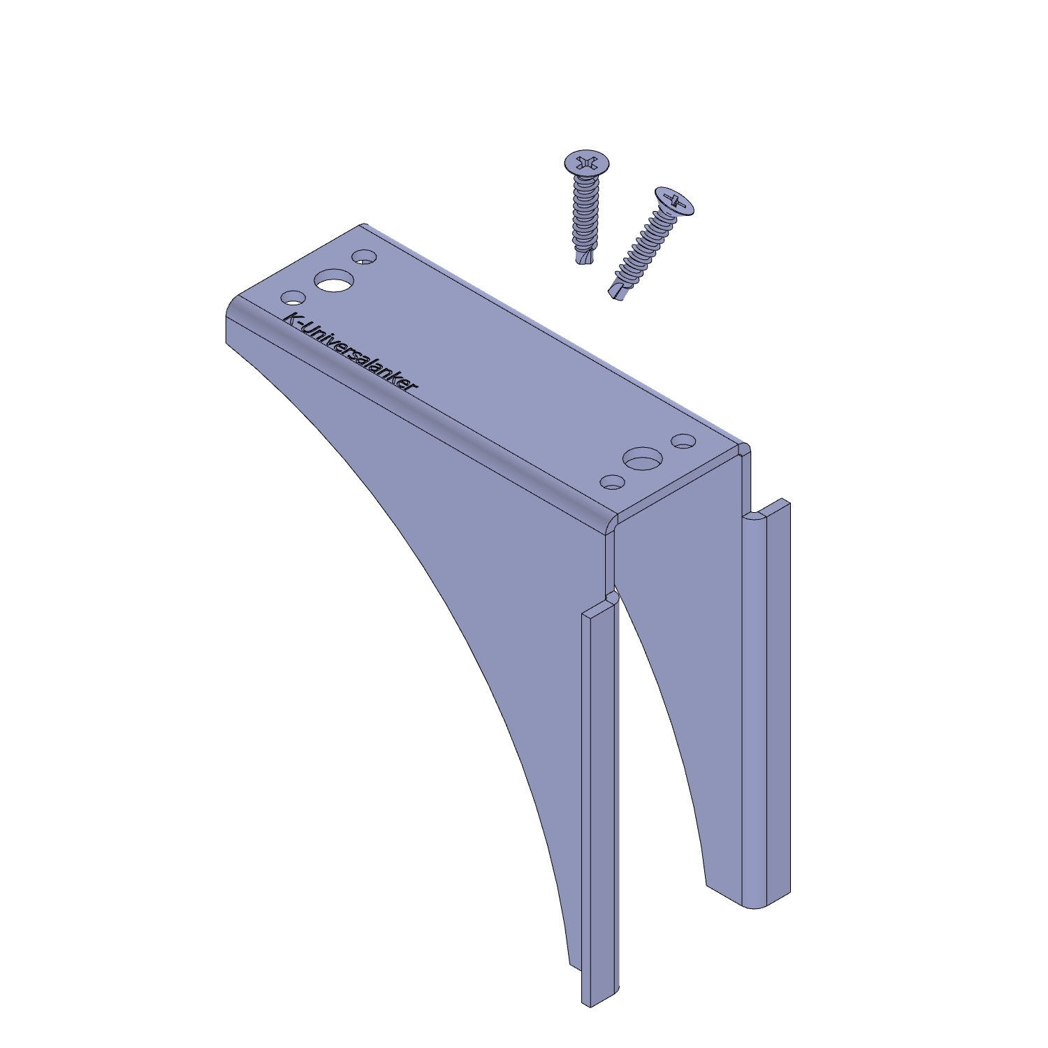 U-Stütze-110+U-Profil-3,0 mm