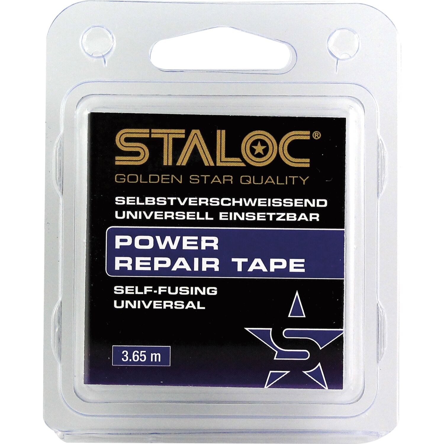 Staloc Power Repair Tape schwarz 3,6m