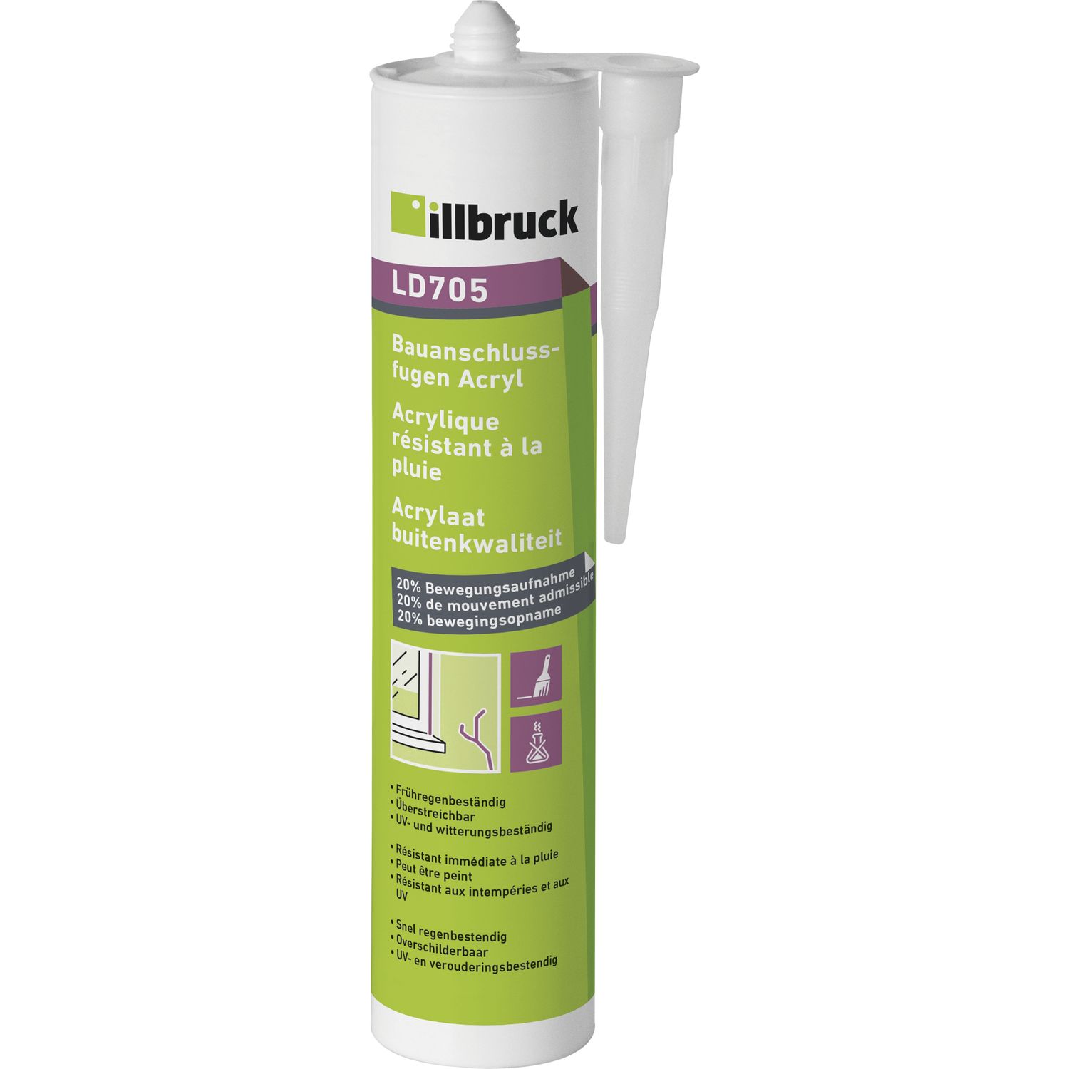 Illbruck LD705 310ml weiß AT/DE/CZ/IT