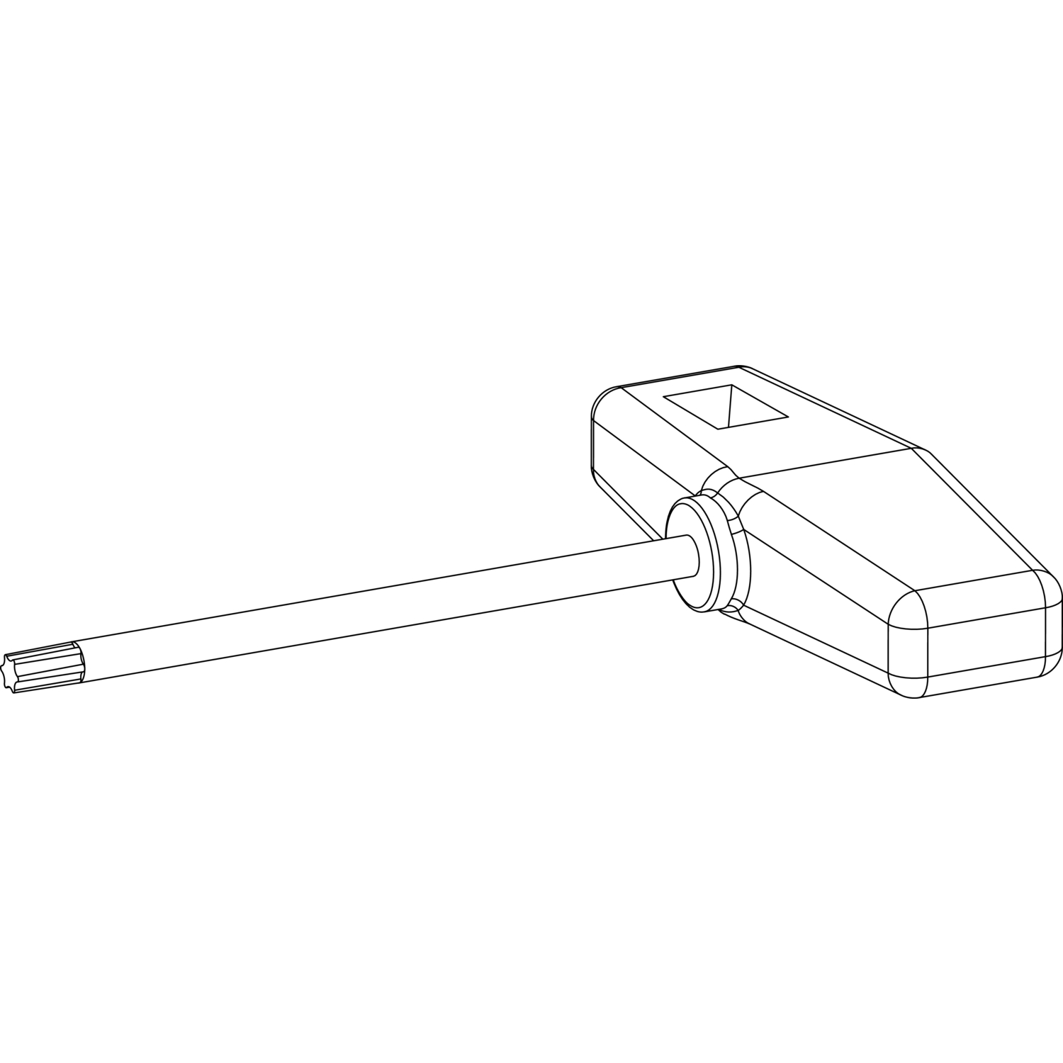 T-Griffdreher Torx T20 Qh-70Pa 40680