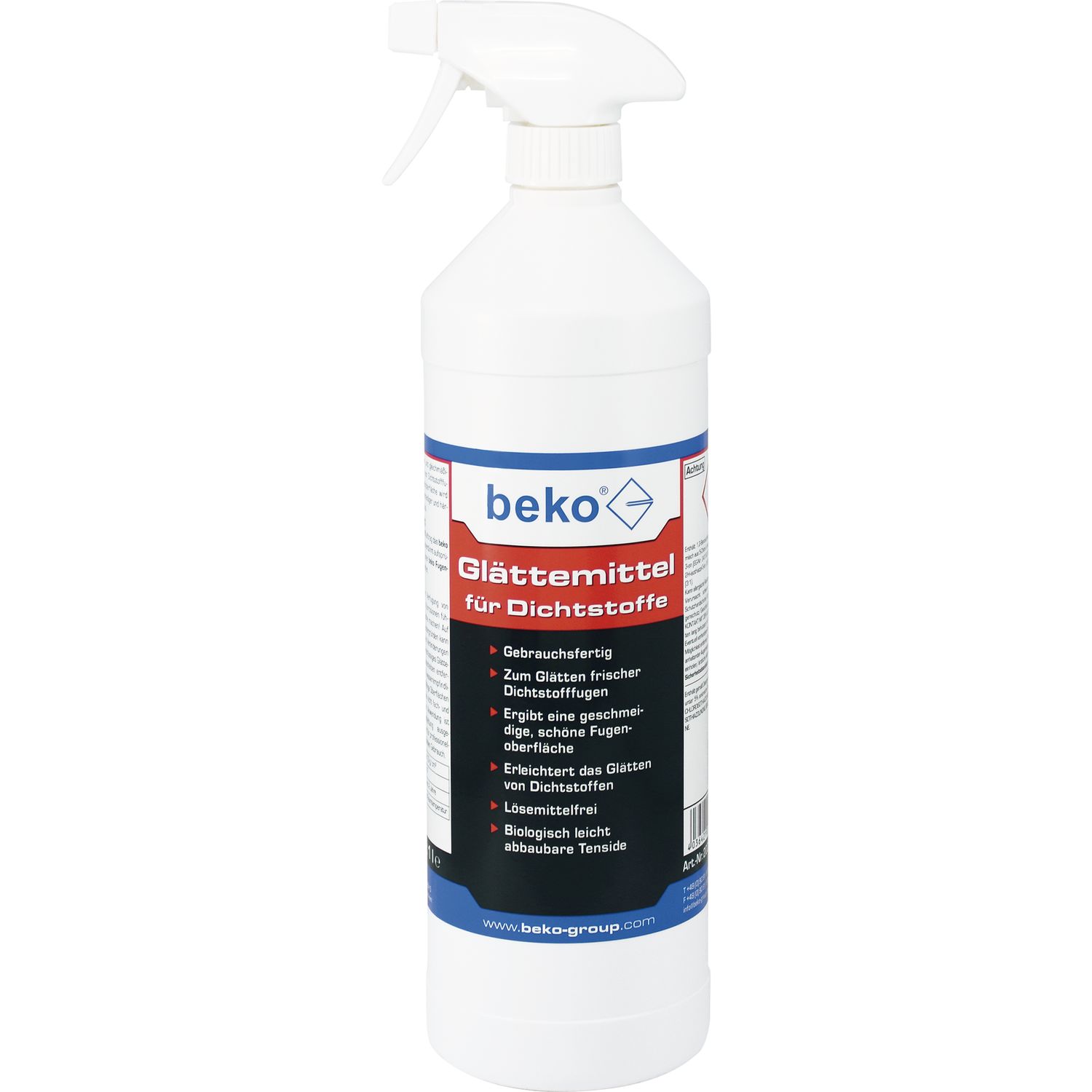 Beko Glättemittel für Dichstoffe, 1 L