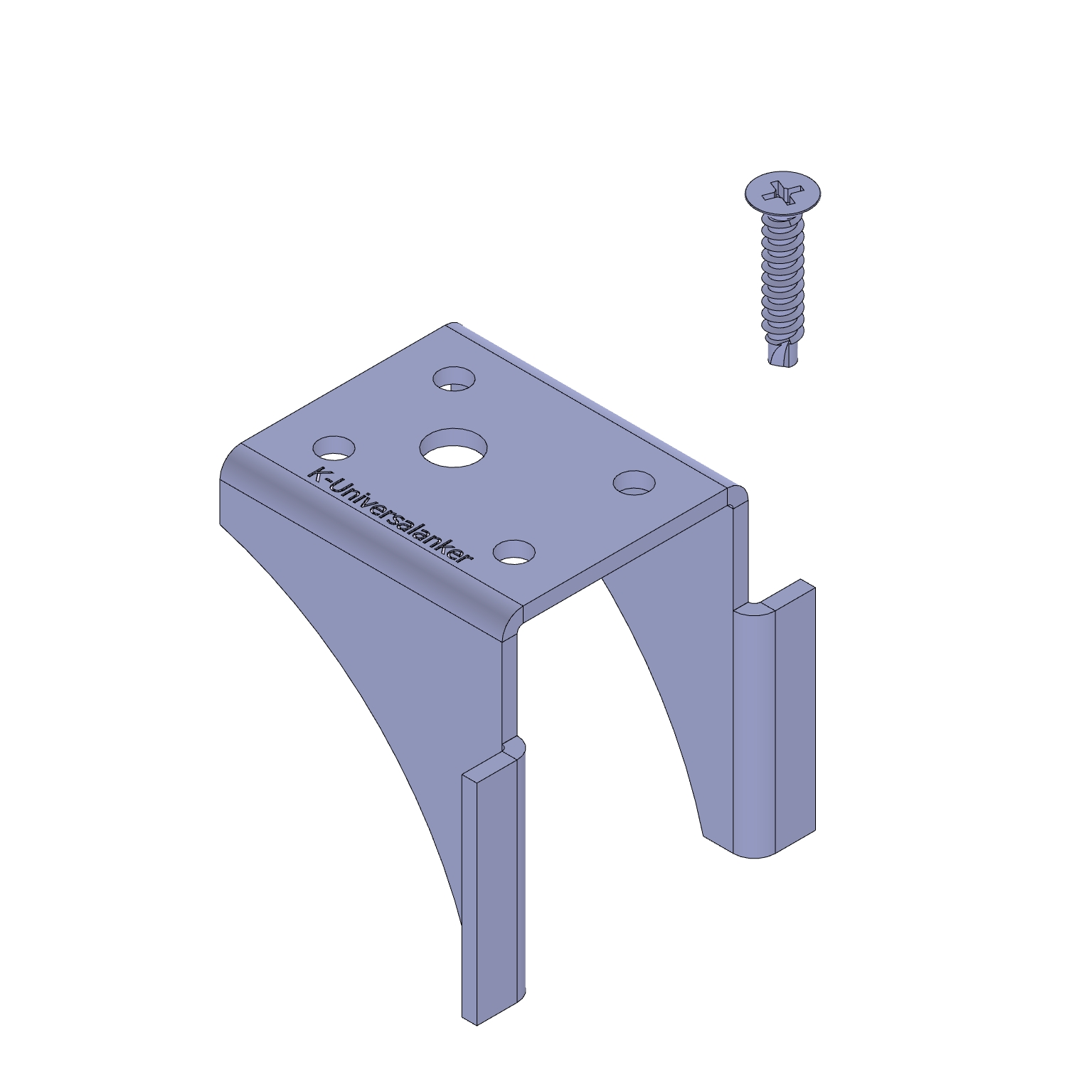 U-Stütze-50+U-Profil-2,5 mm