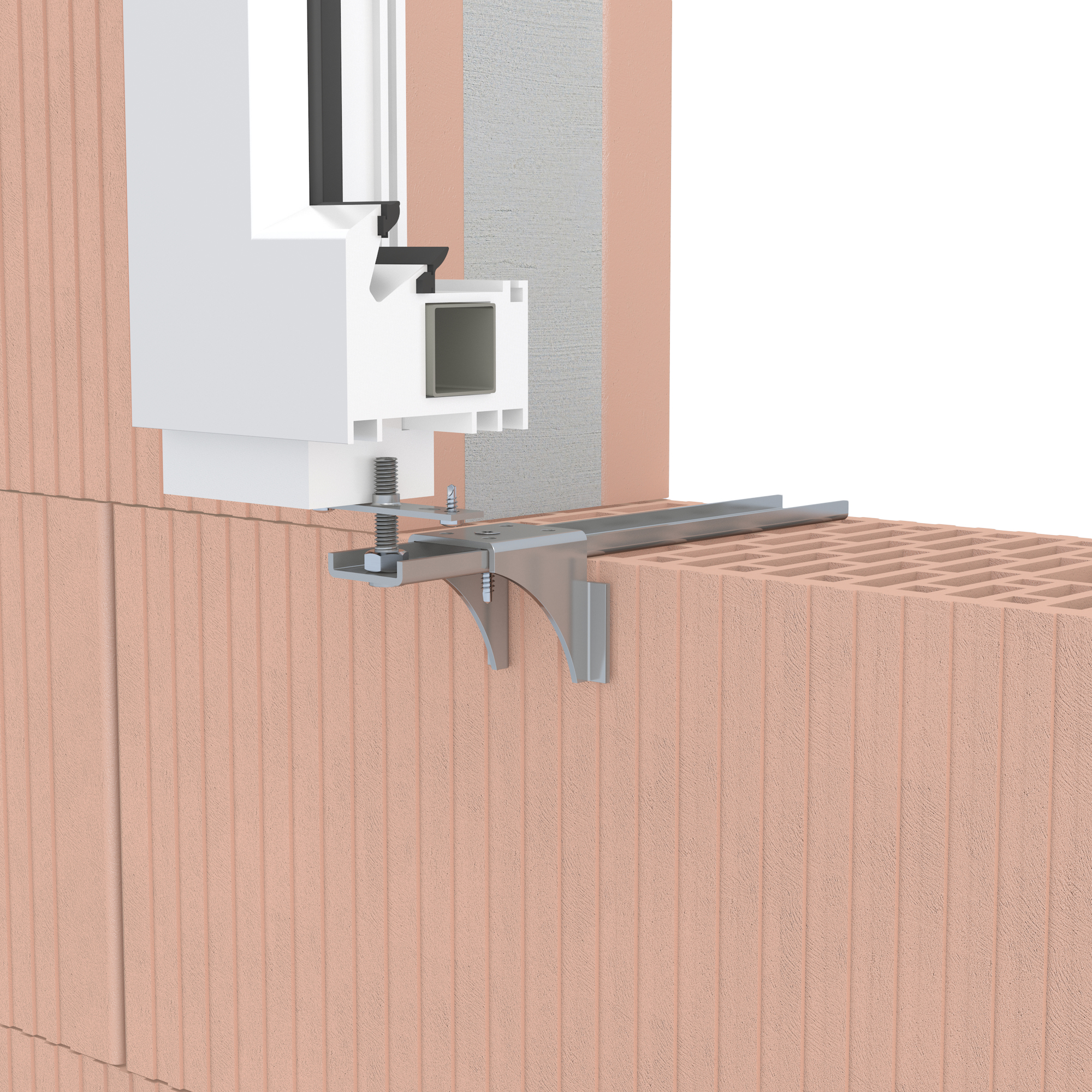 U-Stütze-50+U-Profil-2,5 mm