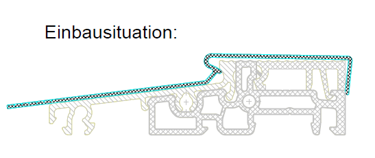 Bauphasenschutz Schwelle BT80 980mm