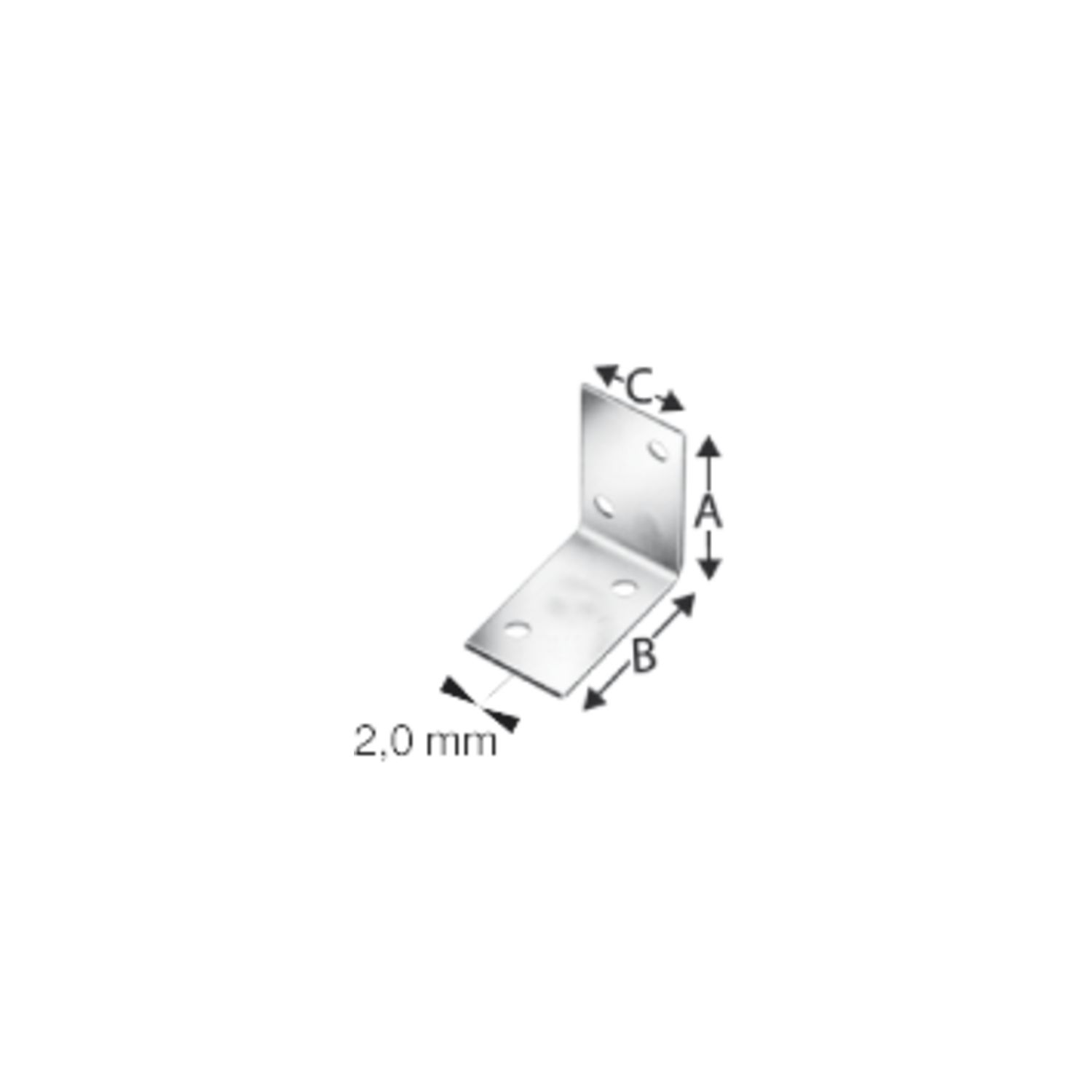 simpson Winkelverb. 40x40x2.0x25 fvz
