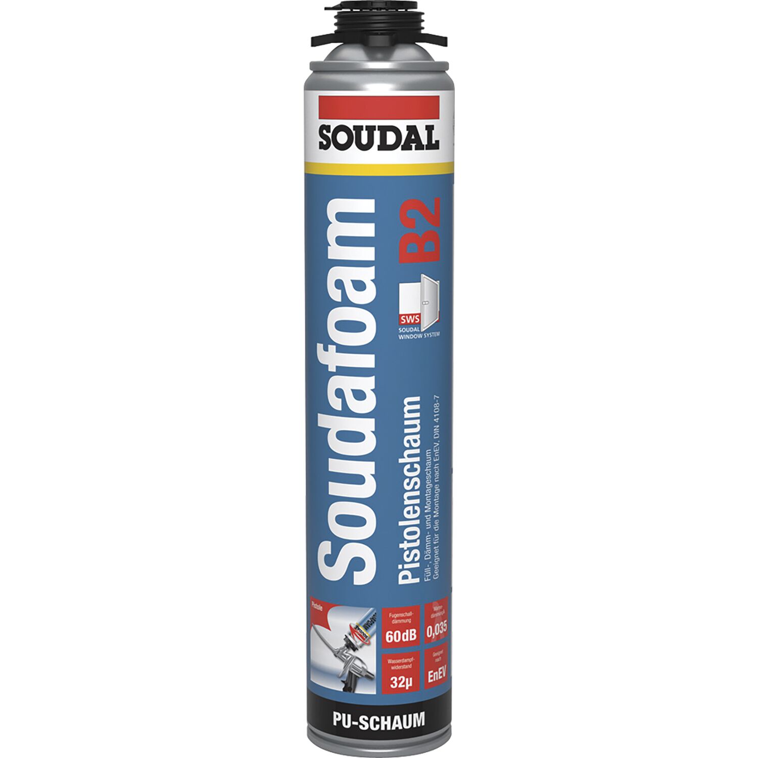 Soudal Gunfoam B2 750ml AT/DE