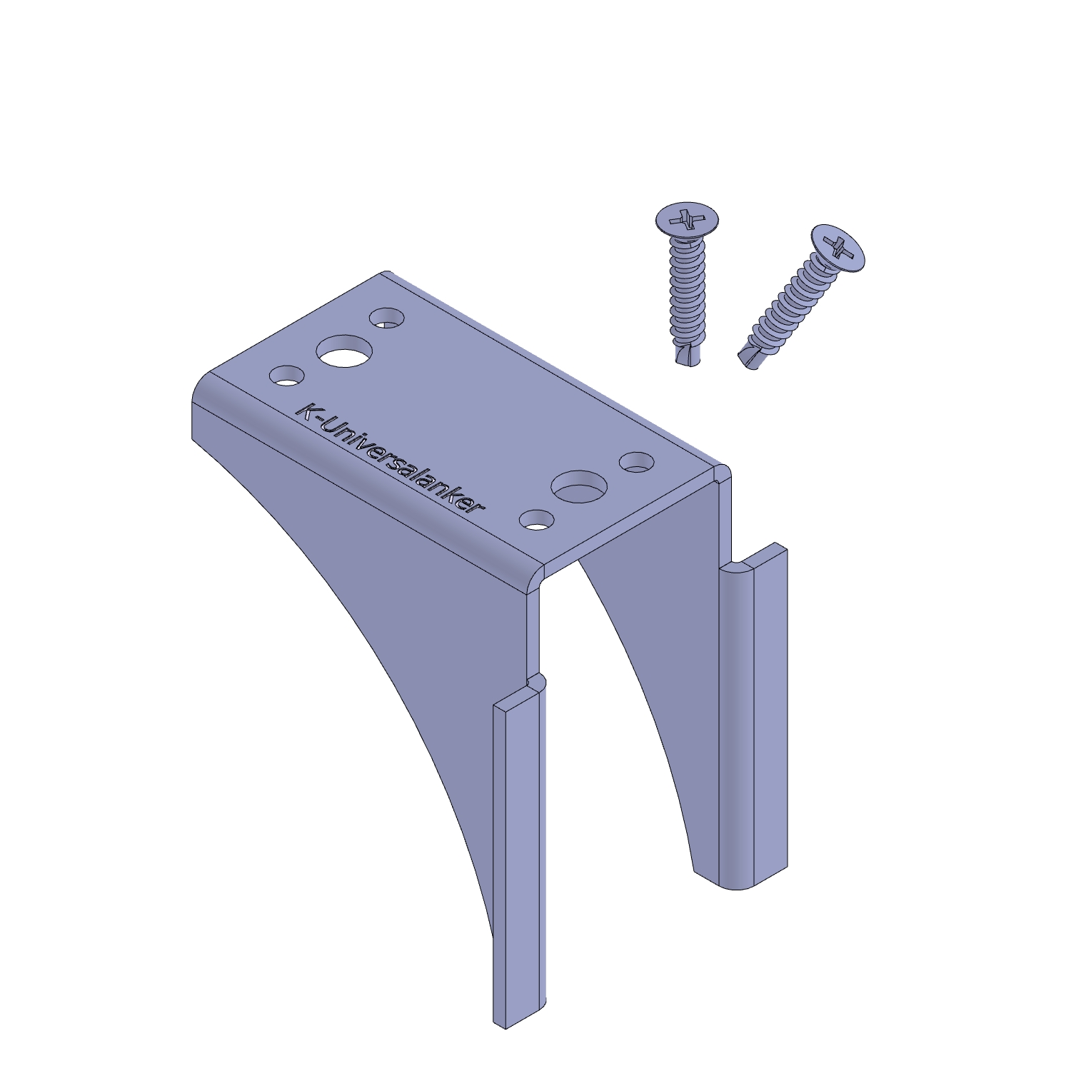 U-Stütze-50+U-Profil-2,5 mm