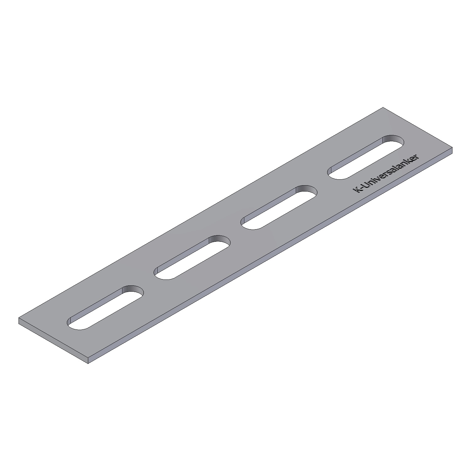 ISO-Platte-210 (210x40x3,0 mm)