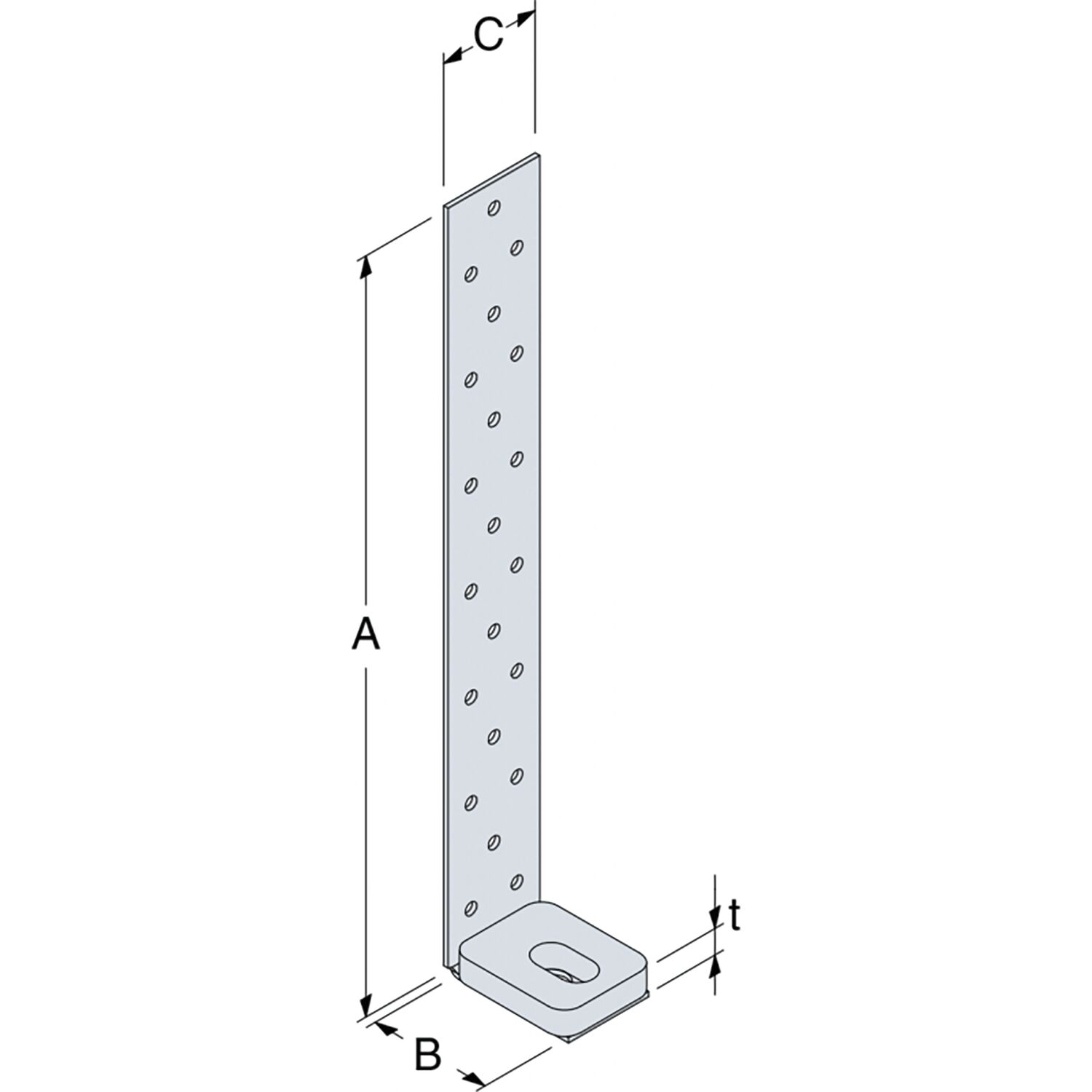 simpson Zuganker AH  90x35x2.5x40 fvz