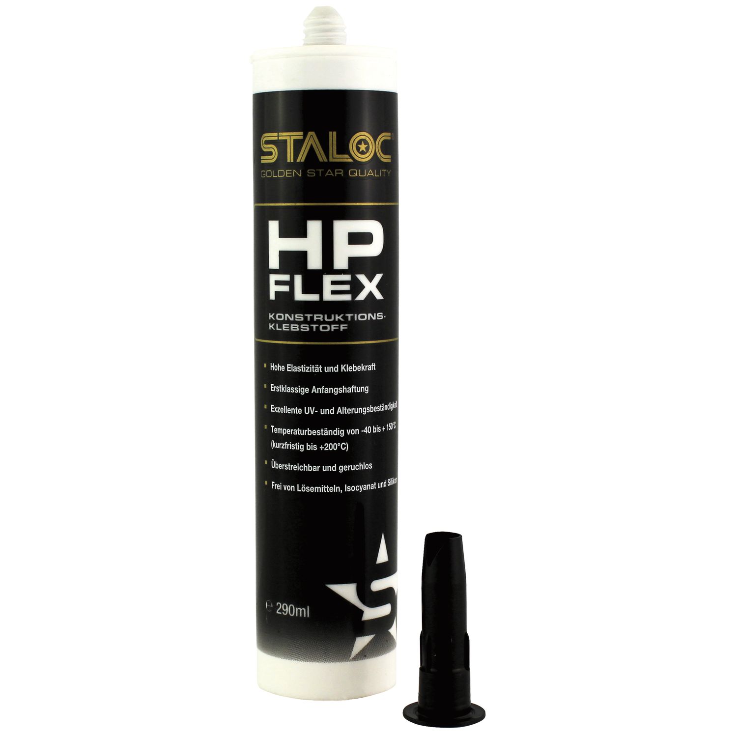 STALOC HPFLEX Plus 290ml schwarz